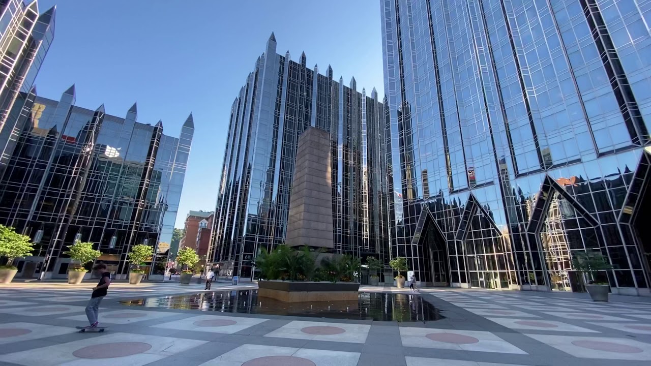 Evening walk through Pittsburgh market square YouTube