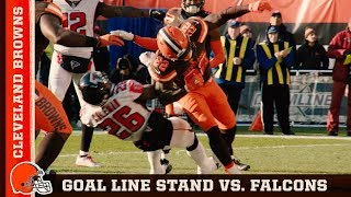 Top Plays: Amazing Goal Line Stand vs. Falcons in Week 10 | Cleveland Browns