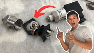 Cấu tạo Cảm Biến Áp Suất (Mở xem bên trong có gì)