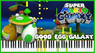 Good Egg Galaxy Album Version Super Mario Galaxy Piano Cover Sheet Music