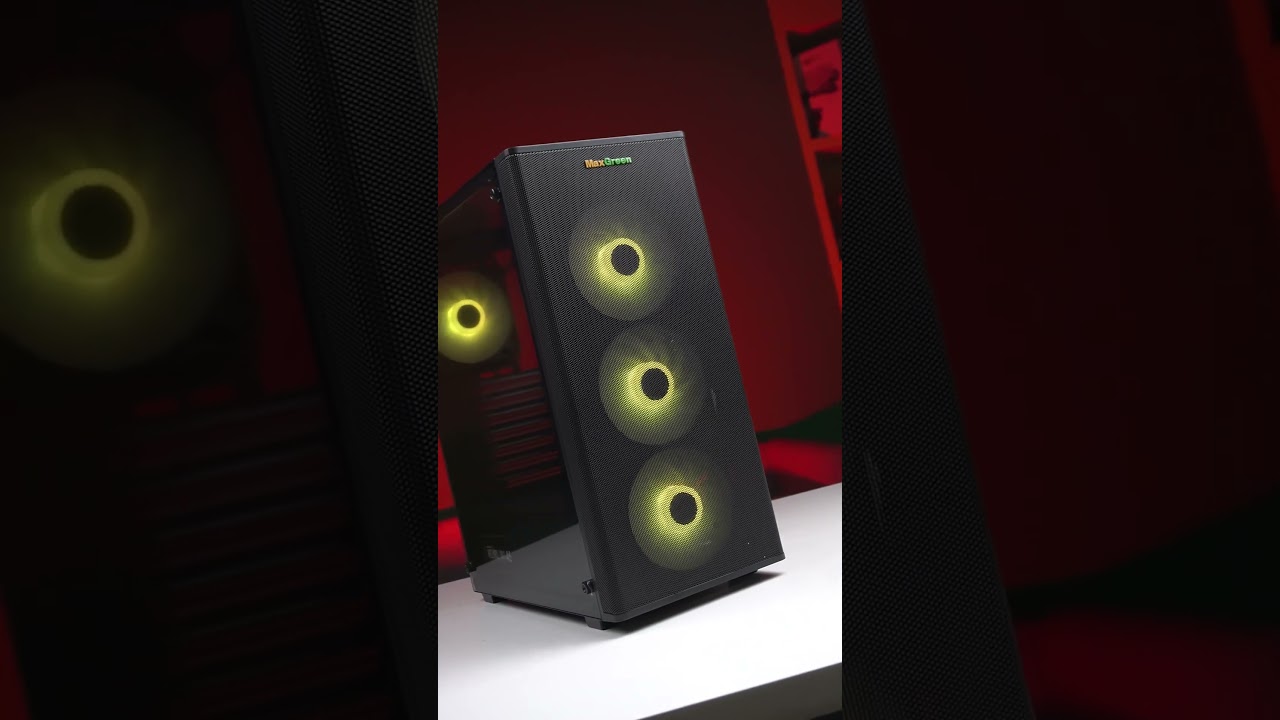 Minimal ডিজাইনে fabulous casing | MaxGreen PS195-15 Gaming Casing | Star Tech Ltd.