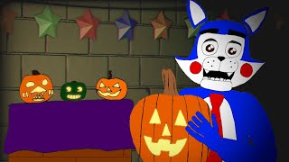 FNAF Pumpkin Carving and Beating Five Nights at Candy's!!! - YouTube
