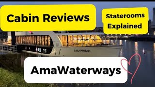 AmaWaterways Full Cabin Review Europe River Cruise on Ama