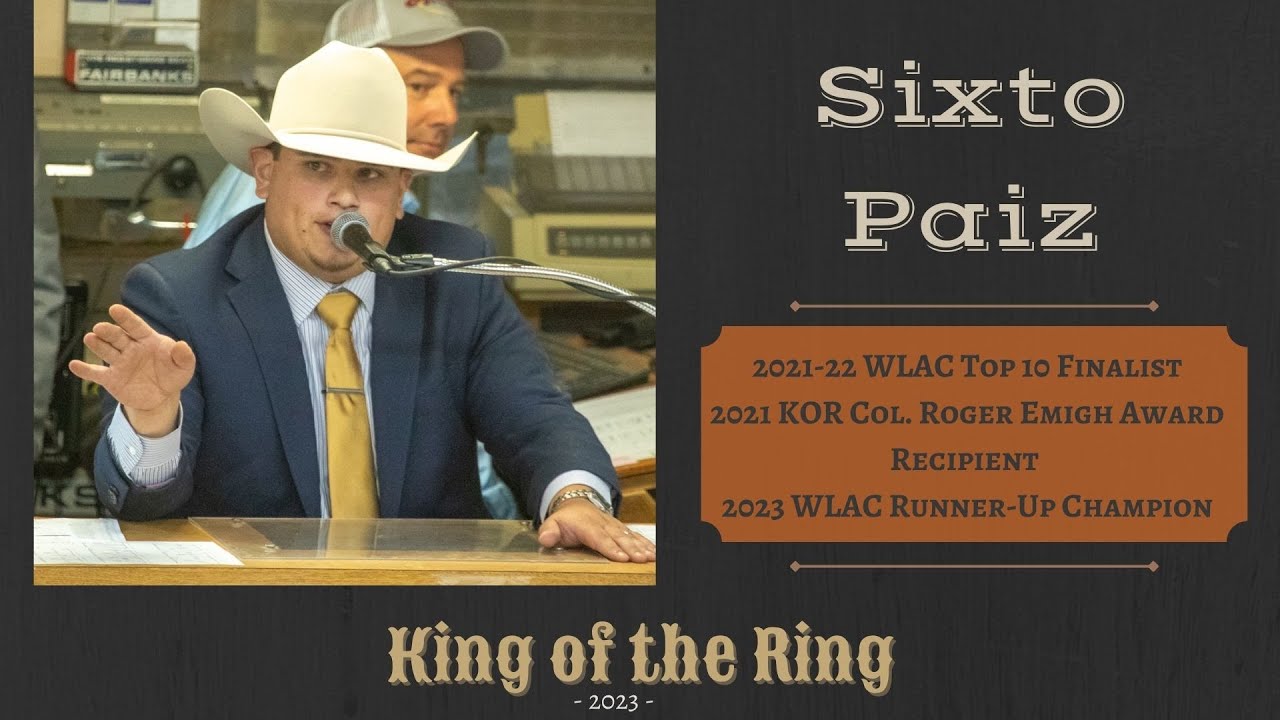 2023 King of the Ring - Sixto Paiz