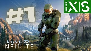 Halo Infinite [XBOX SERIES S] Gameplay Walkthrough Part 1 - No Commentary