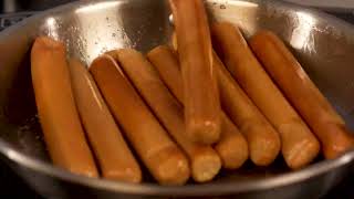 Chicken Smoked Frankfurter Sausages Making Shoot - Nutrich Foods