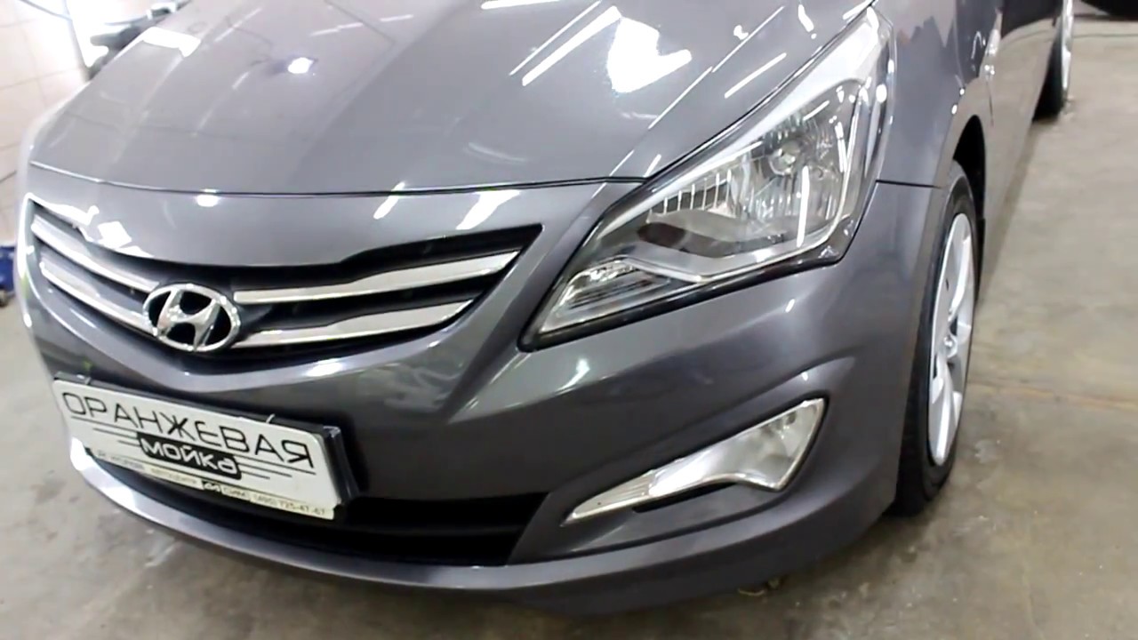 Химчистка hyundai solaris