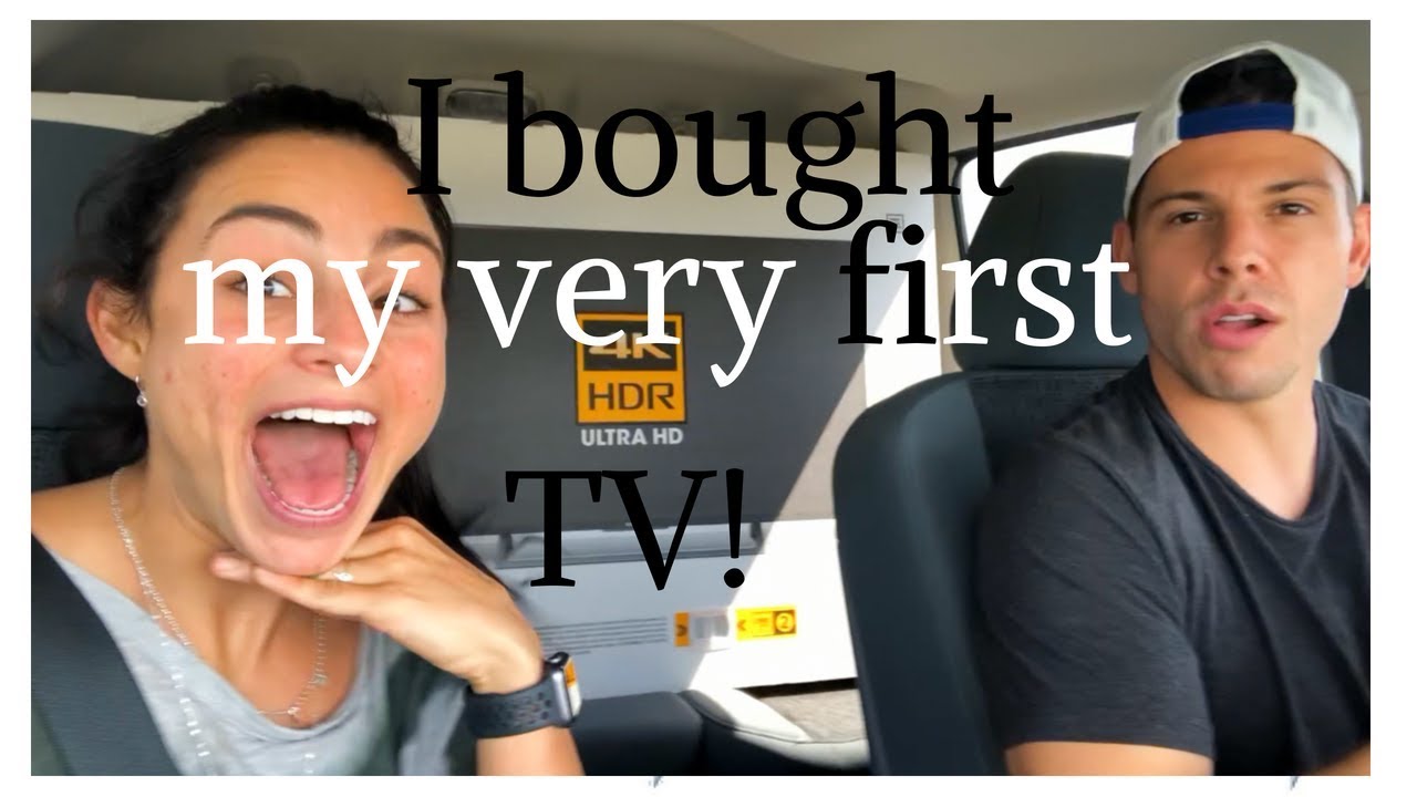 vlog i bought a TV! YouTube