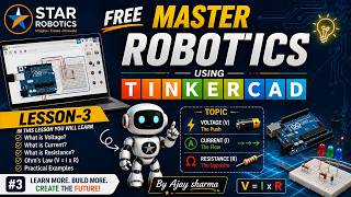 FREE Robotics Course | Lesson 3 | Voltage, Current & Resistance Basics