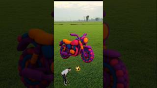 The Mascot Vibrato Assistant Bullet Bike Placed On The Football Field Is Popular Coproduced