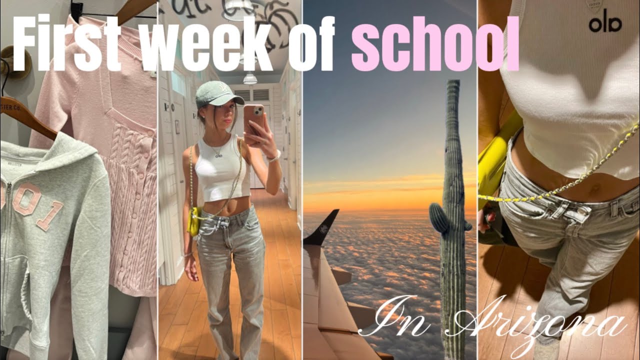 First week of school in Arizona 🌵🌟 Auslandsjahr USA| Emilia Krupka 
