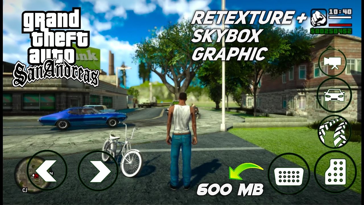 GTA Remastered на андроид. GTA sa Remastered Android. GTA San Andreas Remastered Android.