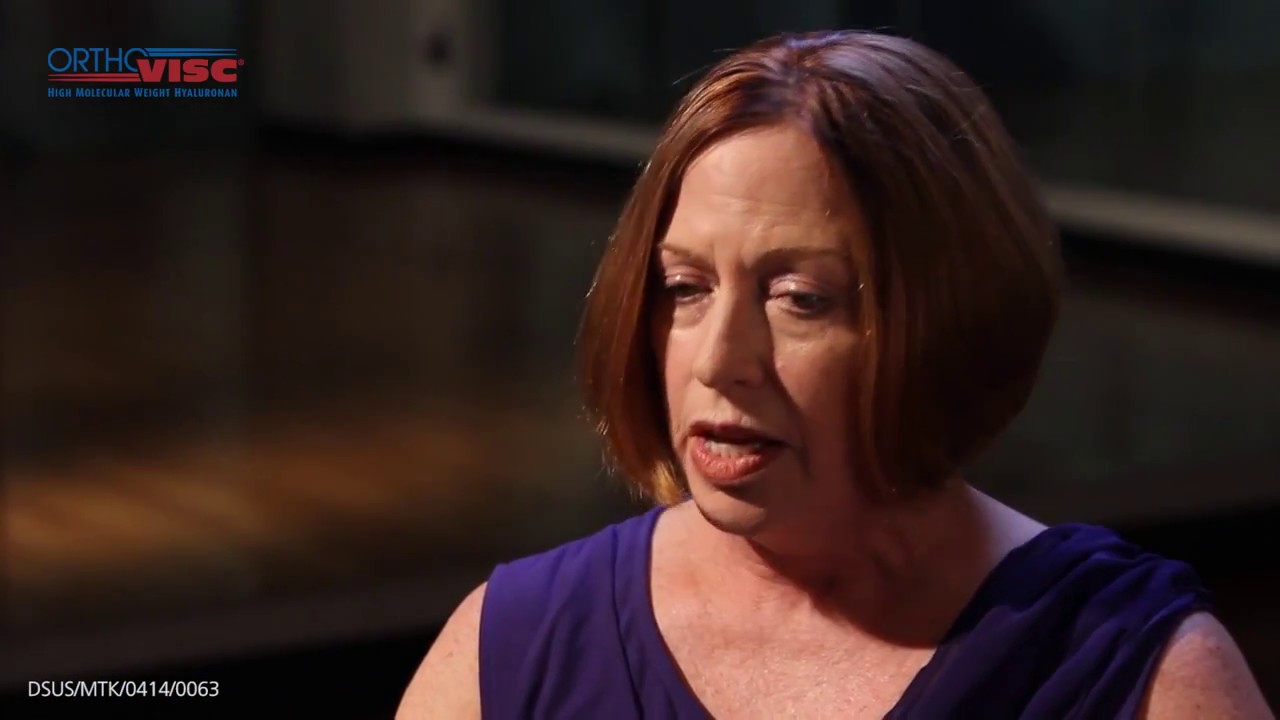 Find out how ORTHOVISC® High Molecular Weight Hyaluronan helped Lois get back to dancing.