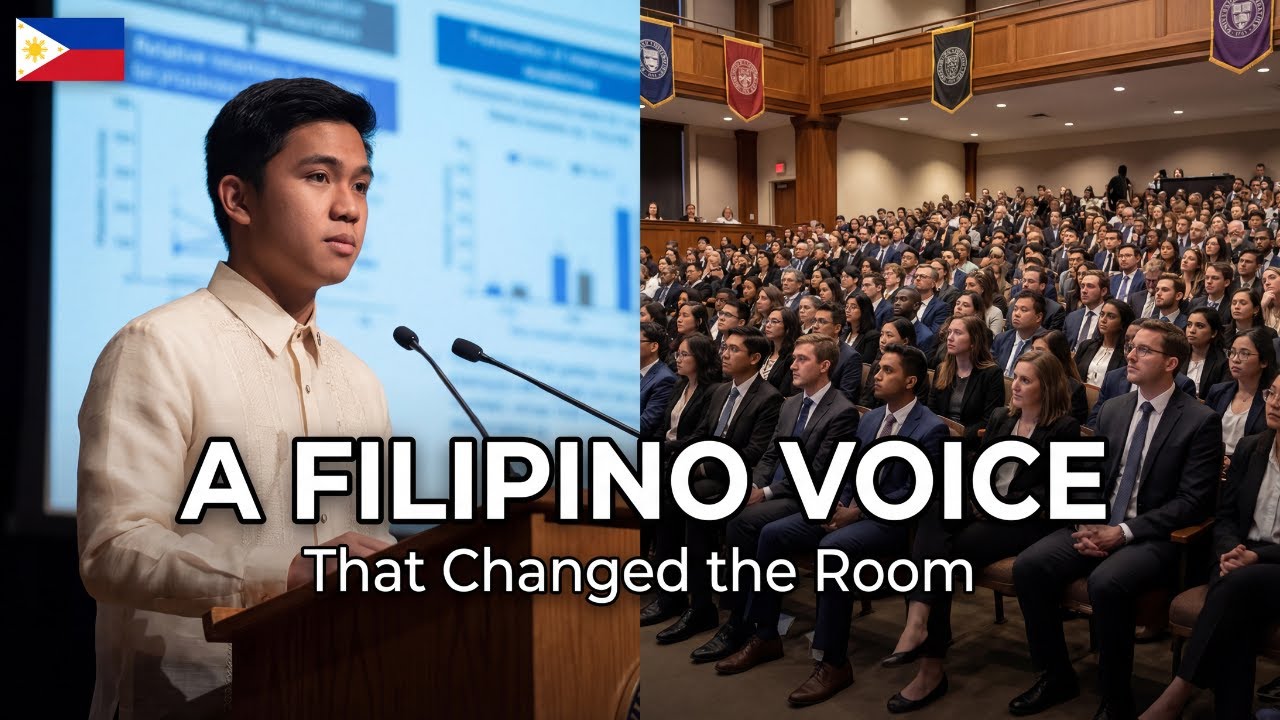 How One Filipino's 10-Minute Speech Silenced a Global Audience