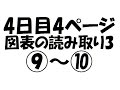 4日目P.4図表読取3 集計表 ⑨～⑩ アフロ松田　SPI対策予備校