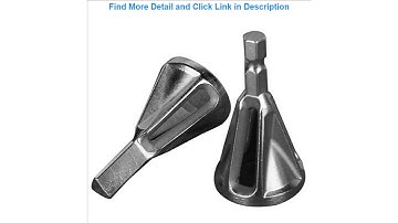 Slide 2pcs Drill Bit Deburring External Chamfer Tool Stainless Steel Remove Burr Tools for most of