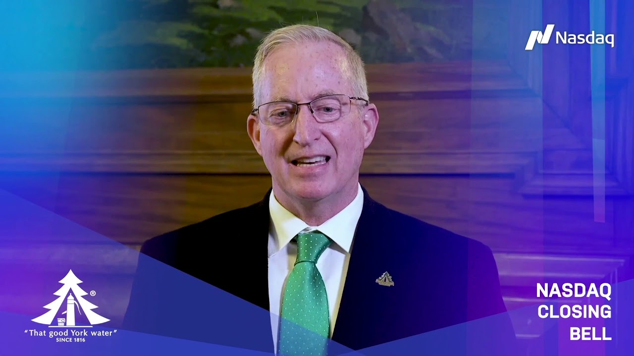 The York Water Company (YORW) Rings the Closing Bell at NASDAQ on