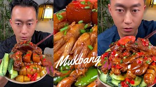 Pork Belly, Pork Ribs, Pork Meat, Seafood, Cucumber And Potato Mukbang Is Love Made Edible