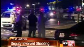 Suspect fatally shot by Pinellas deputy