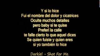 un shot por mi - letra