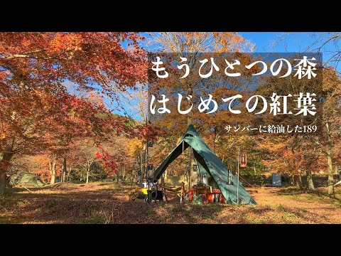 （ソロキャンプ）もうひとつの森はじめての紅葉〜サンバーに給油した189・リプレース