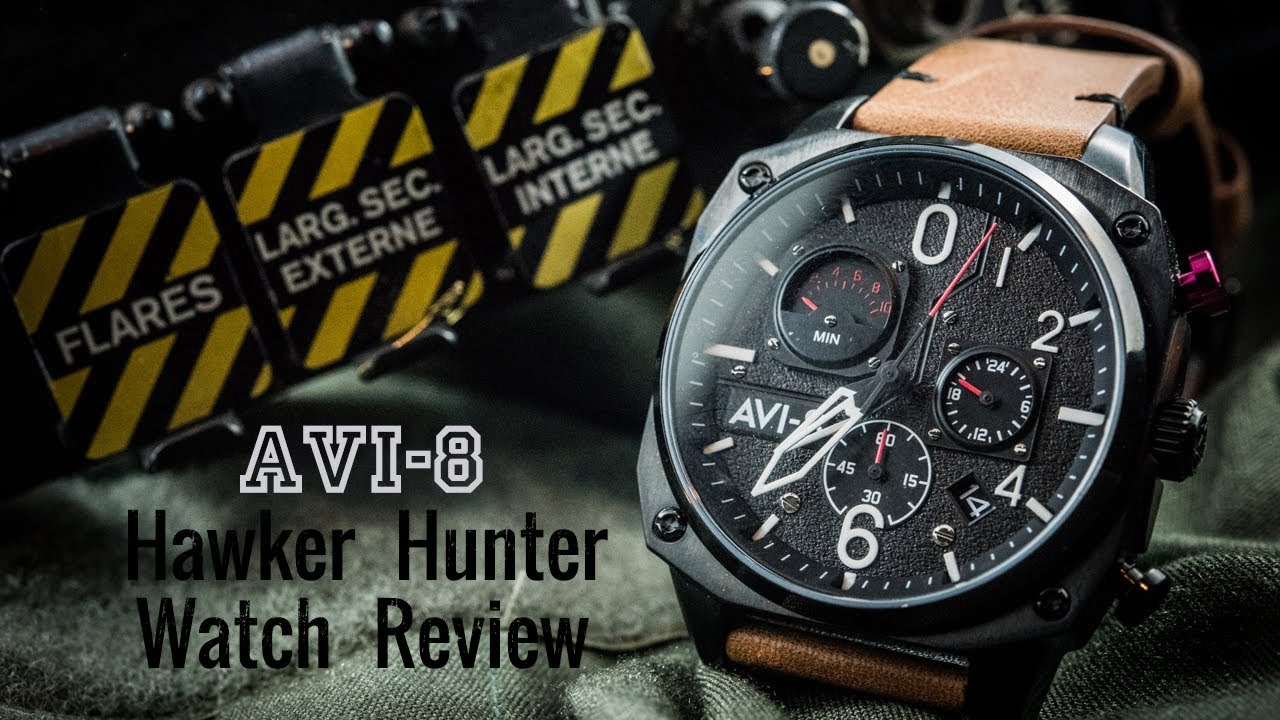 Pilot Watch Under $300-AVI-8 Hawker Hunter & 