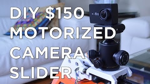 DIY Motorized Camera Slider Part 1