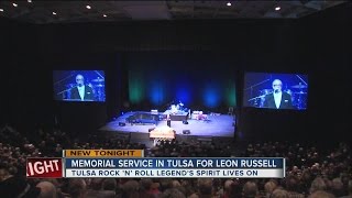 Leon Russell Memorial Service in Tulsa