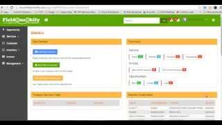 Fieldomobify Setting up Your Dashboard