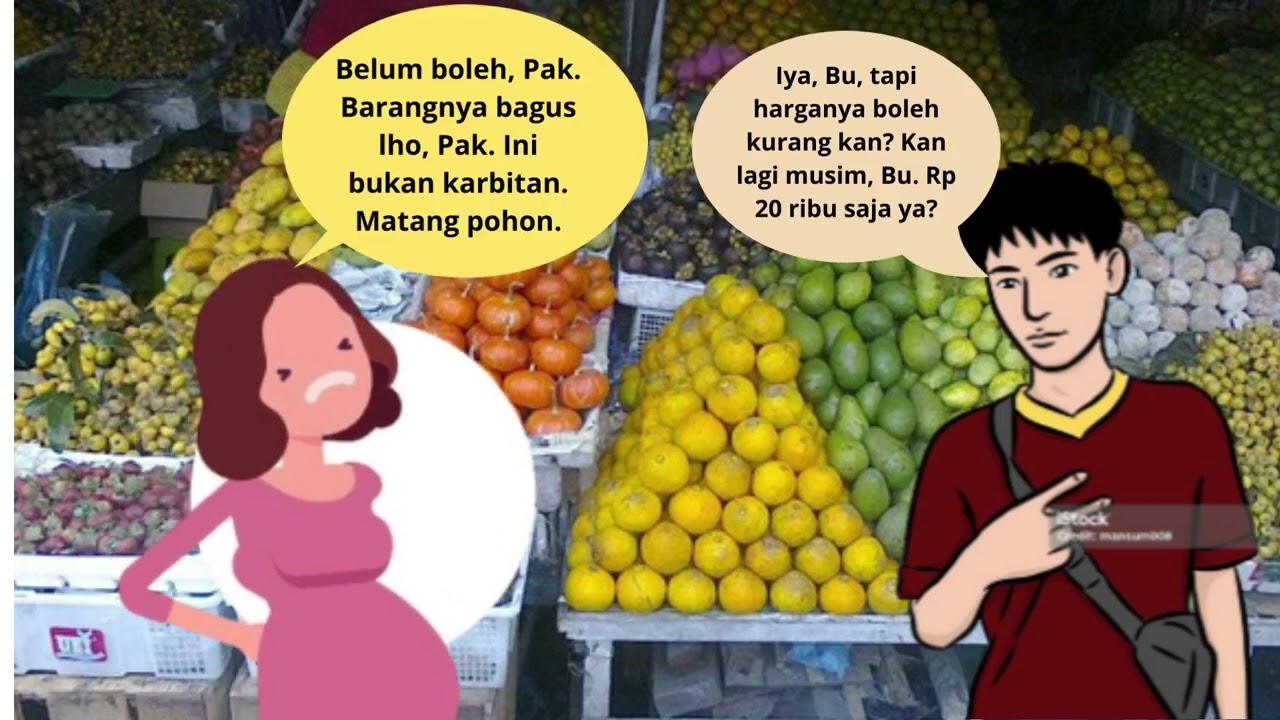 TEKS NEGOSIASI JUAL BELI DI PASAR