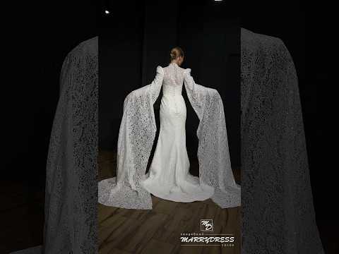 Свадебное платье с кейпами #weddingdress #свадебноеплатье #свадебноеплатьеворонеж