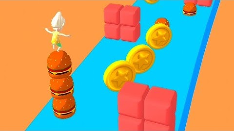 Cube Stacker Surfer 3D Level 15 - All Levels Gameplay Android,ios #Shorts