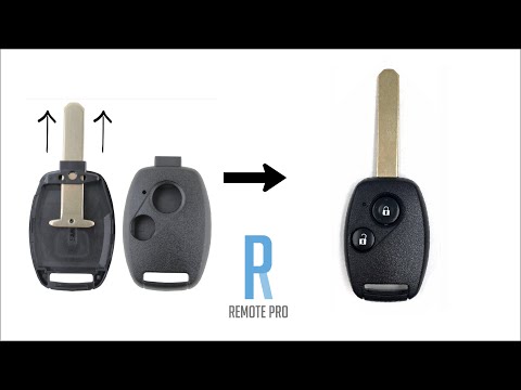 How to install new case on a Honda Key Remote