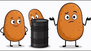 Why Oil Gets Expensive | Explained with Potatoes