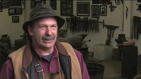 Blacksmith Darryl Nelson