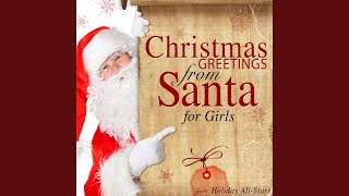 Christmas Greeting from Santa to Kyra