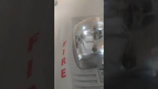 Simpliex 4906-9129 and system sensor p4w horn strobe. And my box is going to come on friday the 15 n