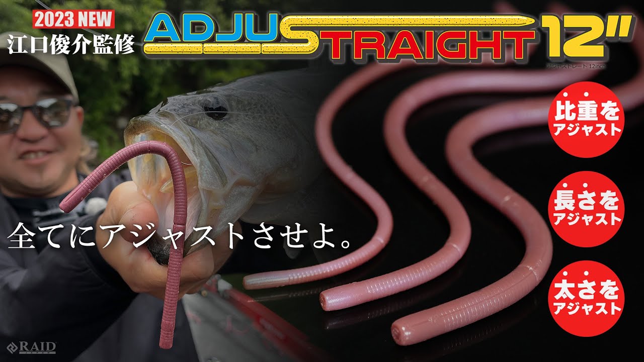RAID JAPAN 2023 New Product】ADJUSTRAIGHT12