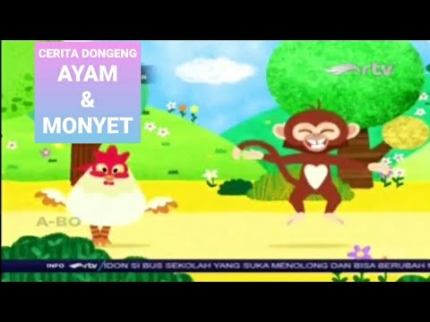 DONGENG TENTANG MONYET DAN AYAM - RAINBOW RUBY BAHASA INDONESIA 03 AGUSTUS 2020 #RainbowRuby