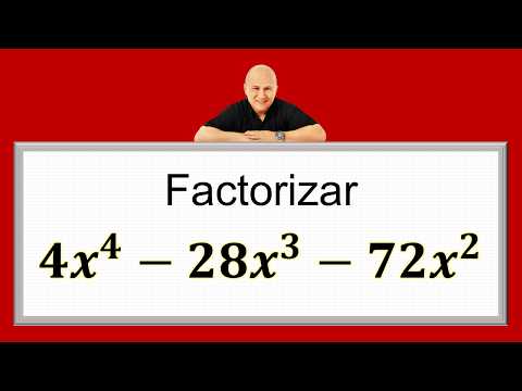 Factoring | Combined Cases | Ex. 2 #julioprofe