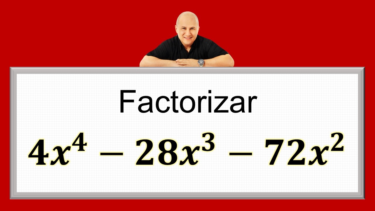 Factorización | Casos combinados | Ej. 2 #julioprofe