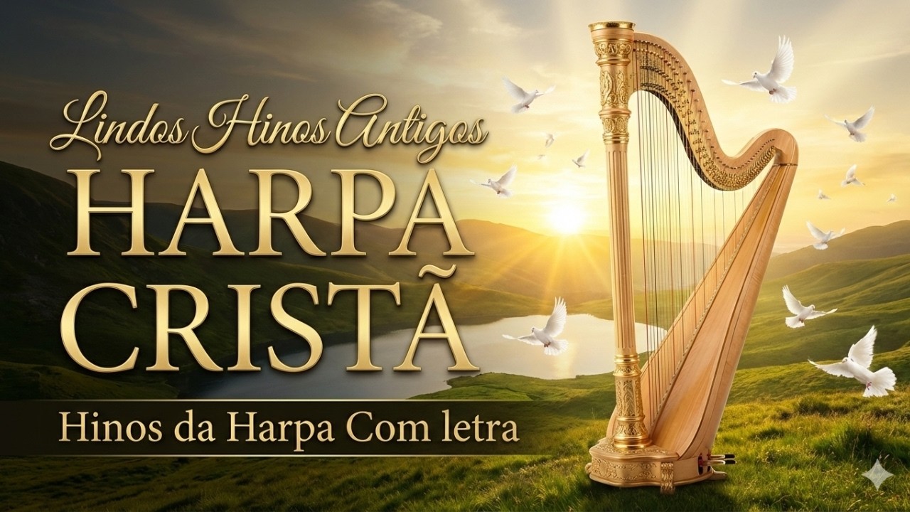 Uma Coletânea com Lindos de Hinos da Harpa Cristã Para Adorar a Deus - Hinos Antigos Com letra