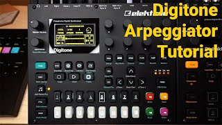 Digitone Arpeggiator Tutorial