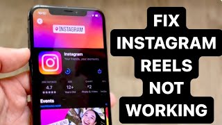 How To FIX Instagram Reels Not Working! (2024)