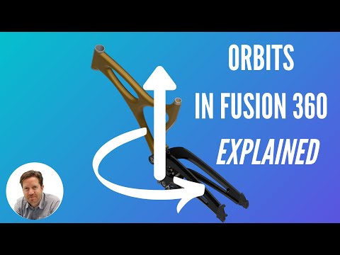 Constrained Orbit and Free Orbit In Fusion 360