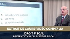 Présentation du système fiscal  - extrait cours vidéo COMPTALIA