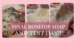 TEST DAY! Lather tests on four rose soaps. Who wins?