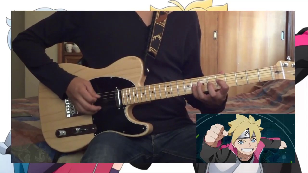 Boruto:Naruto Next Generations Opening 4 - guitar cover (lonely go-Brian the Sun)