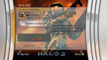 Halo 2 - Xbox 360 Blades Dashboard Theme (Second Version)