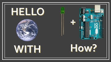 Hello World with Arduino a Different Way ( Using LED, Resistor, Arduino Uno )